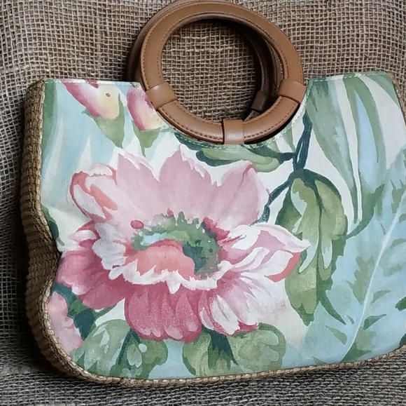 Fossil Handbags - Fossil Handbag Canvas Woven 75082